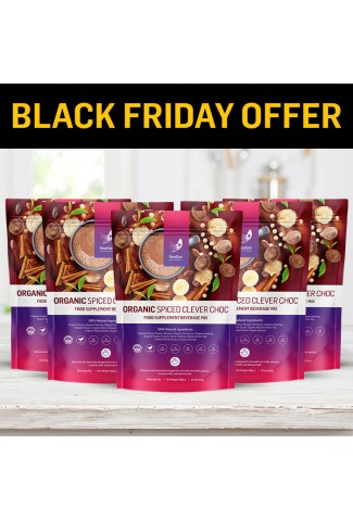 Black Friday Sale - x5 Organic Spiced Clever Choc - Normal SRP £224.95